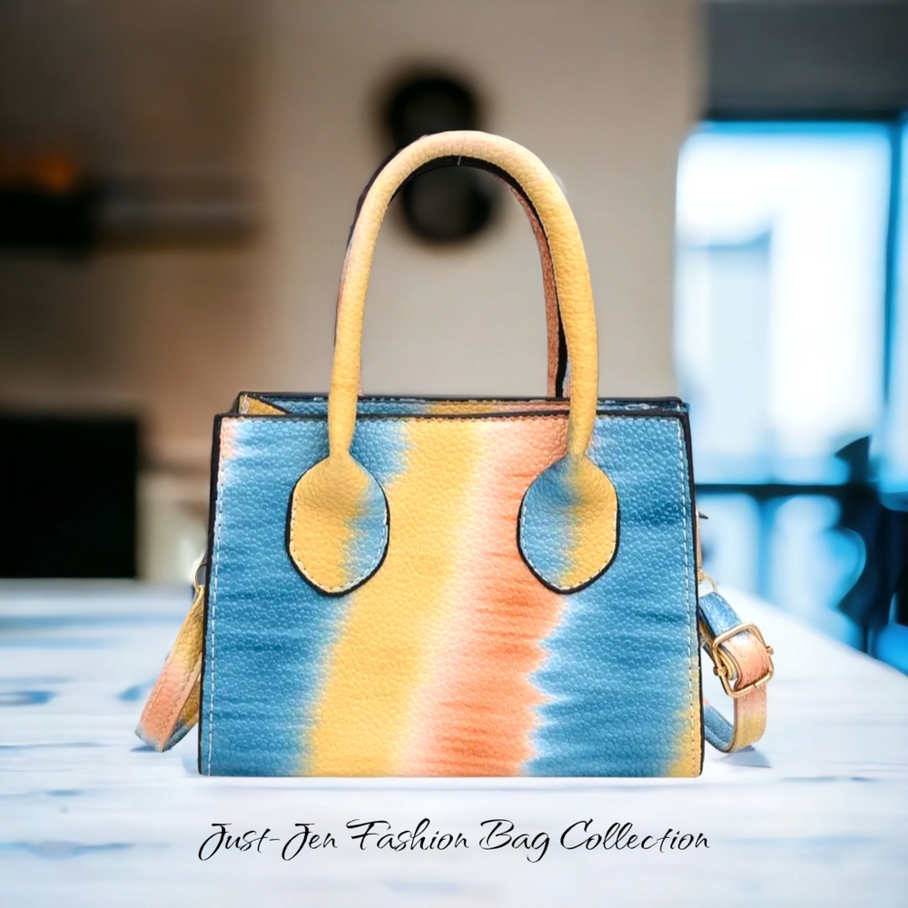 Faux Leather Fashion Crossbody Shoulder Handbag in a Stunning Color Design!! - Picture 3 of 11